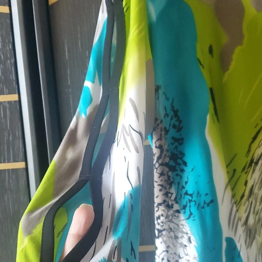 Joseph Ribkoff Multicolor Abstract Blazer - Picture 2 of 4
